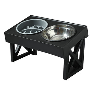 Elevate Your Dog's Dining Experience with the Vertical Anti-choke Slow Food Dog Bowl
