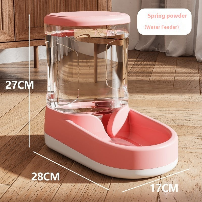 Cat Water Fountain and Automatic Feeder