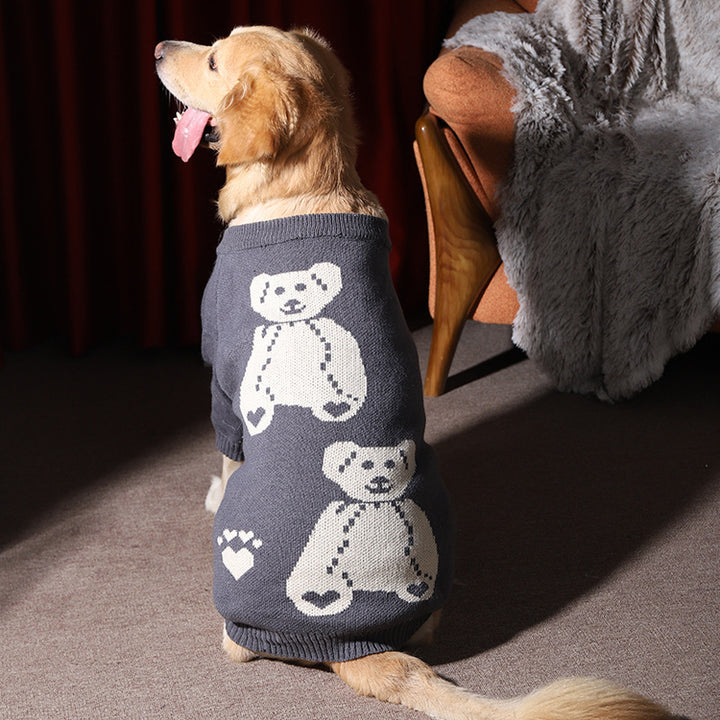 Winter Warm Large Dog Thick Sweater