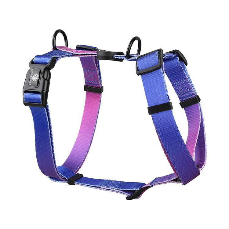Gradient Color For Pet Chest Straps