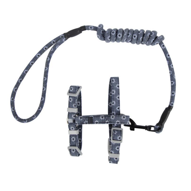 Simple Pet Print Anti-choke Cat Leash