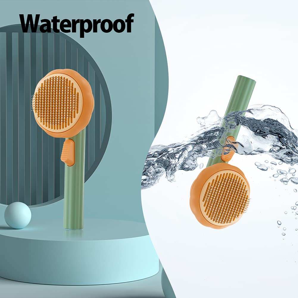 Pet Grooming Self Cleaning Slicker Brush