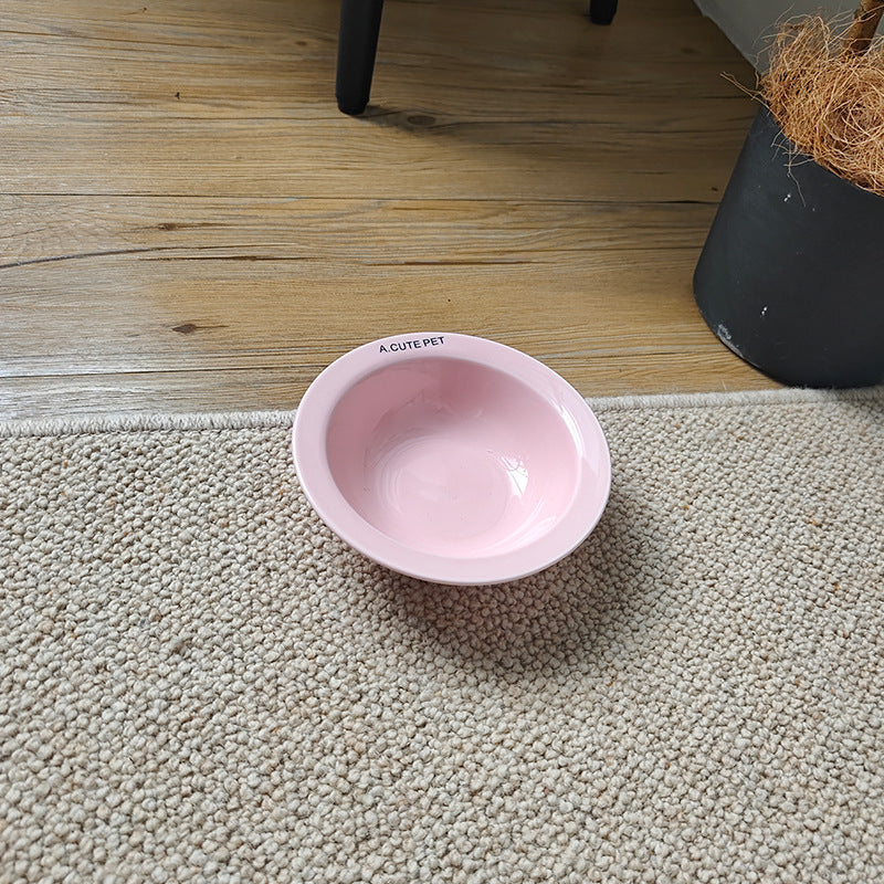 Cat Water Bowl and Basin Anti-tumble High
