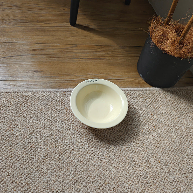 Cat Water Bowl and Basin Anti-tumble High