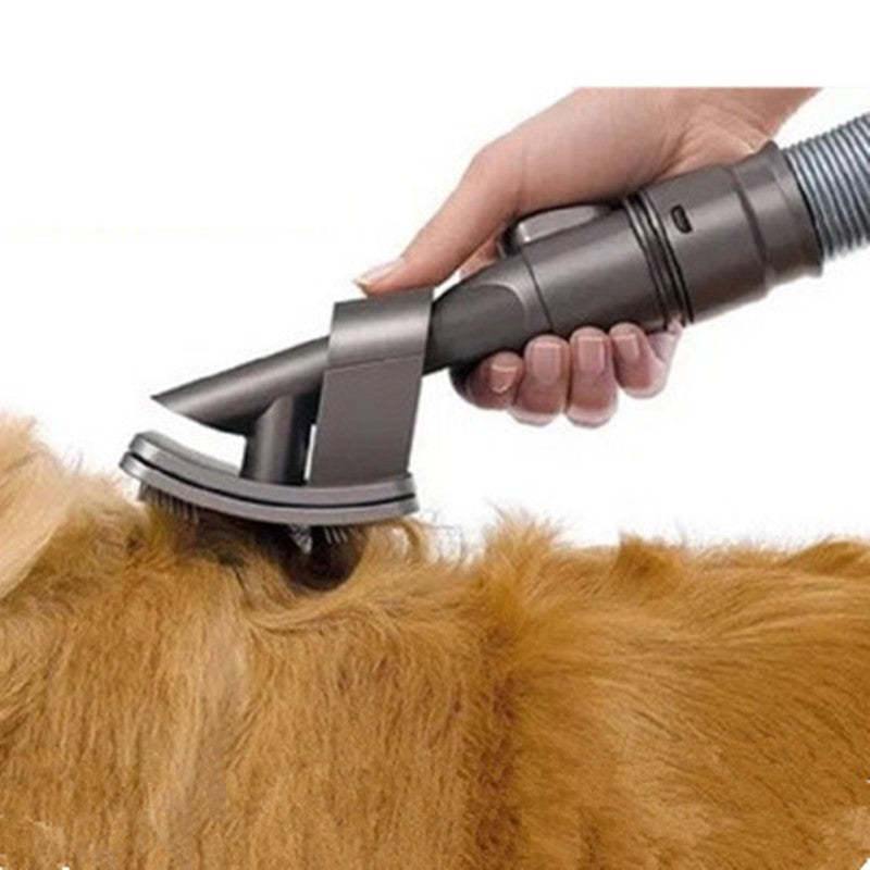 Pet Grooming Brush and Vacuum attachment for Pet Grooming
