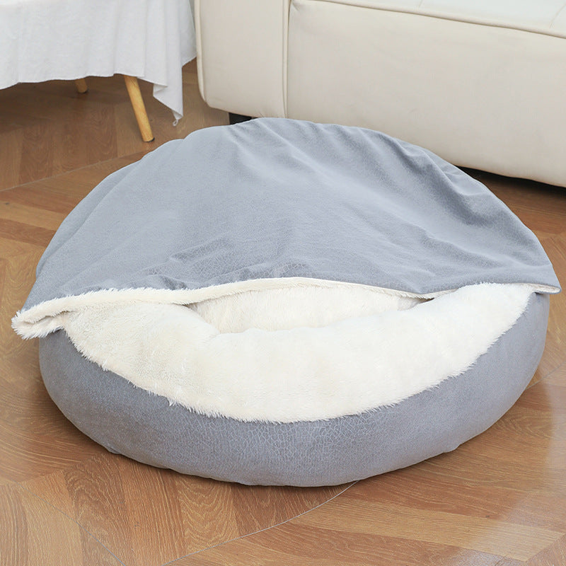 Orthopedic Dog Bed With Hooded
