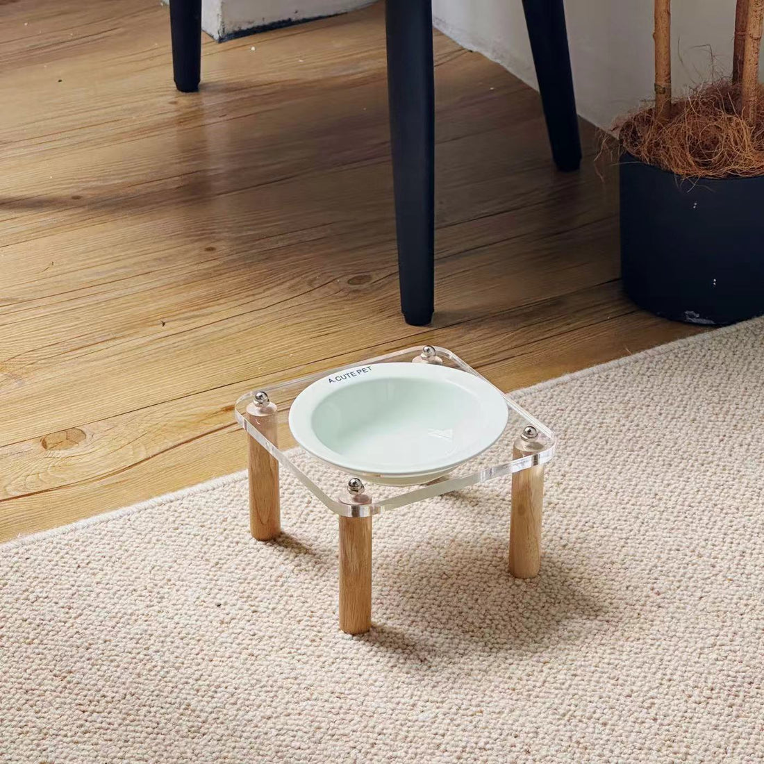 Cat Water Bowl and Basin Anti-tumble High