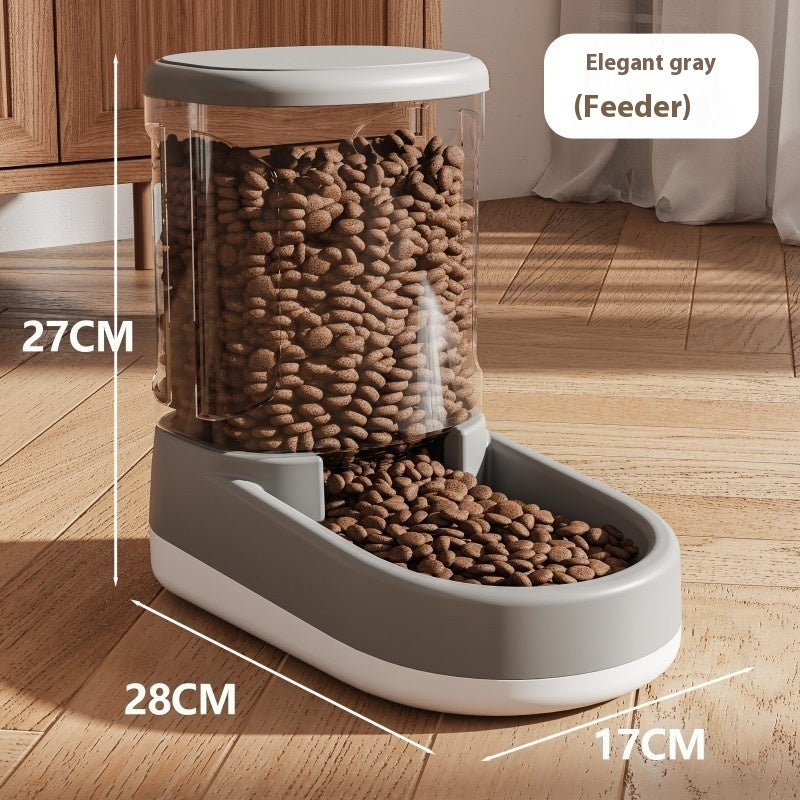 Cat Water Fountain and Automatic Feeder