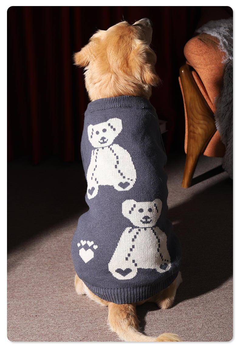 Winter Warm Large Dog Thick Sweater