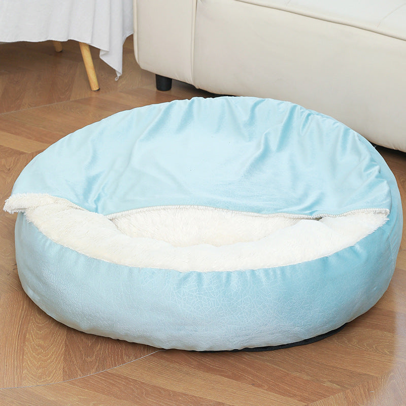 Orthopedic Dog Bed With Hooded