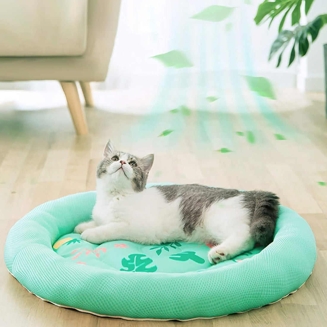 Cooling Dog Bed Soft Summer Ice Pet Pad