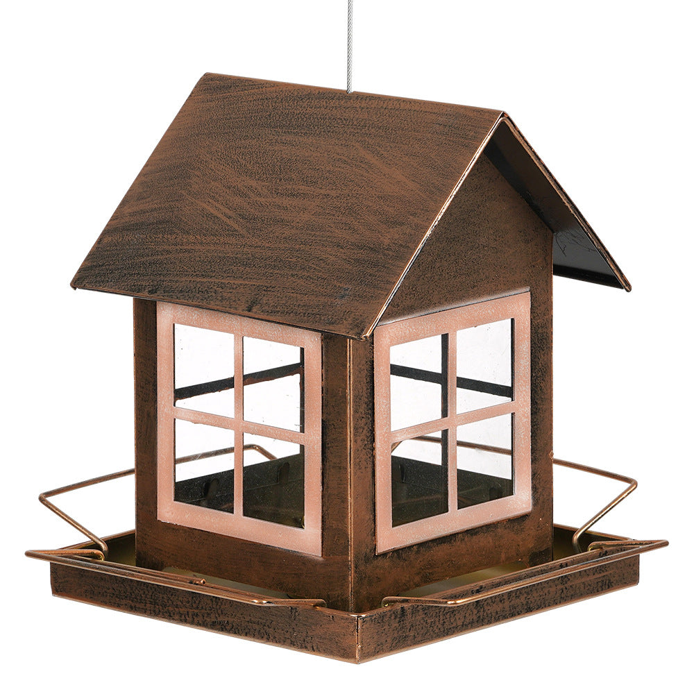 Hanging Outdoor Metal Bird Feeder