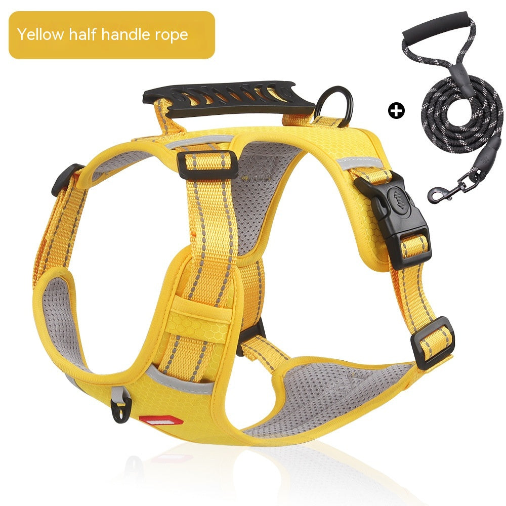 Pet Hand Holding Rope Vest-style