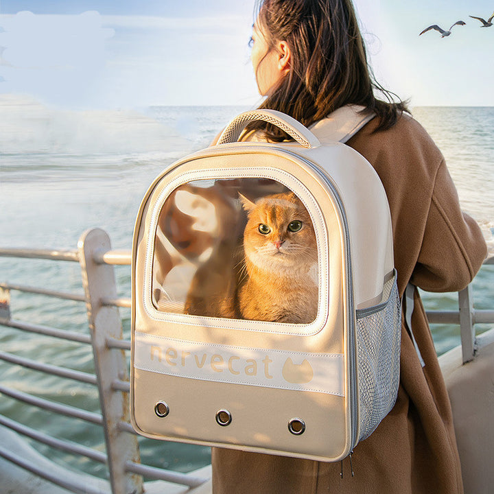Portable Large-capacity Breathable Cat Backpack