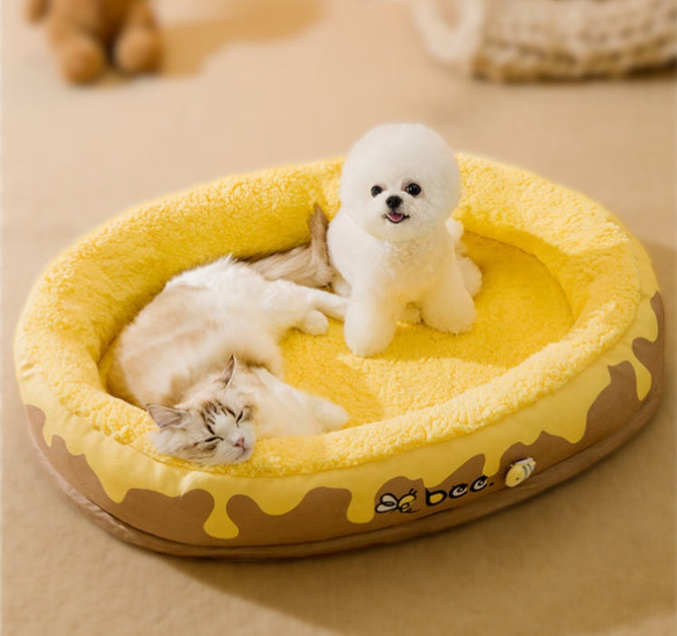 Wash Warm Dog Bed Small Medium-sized