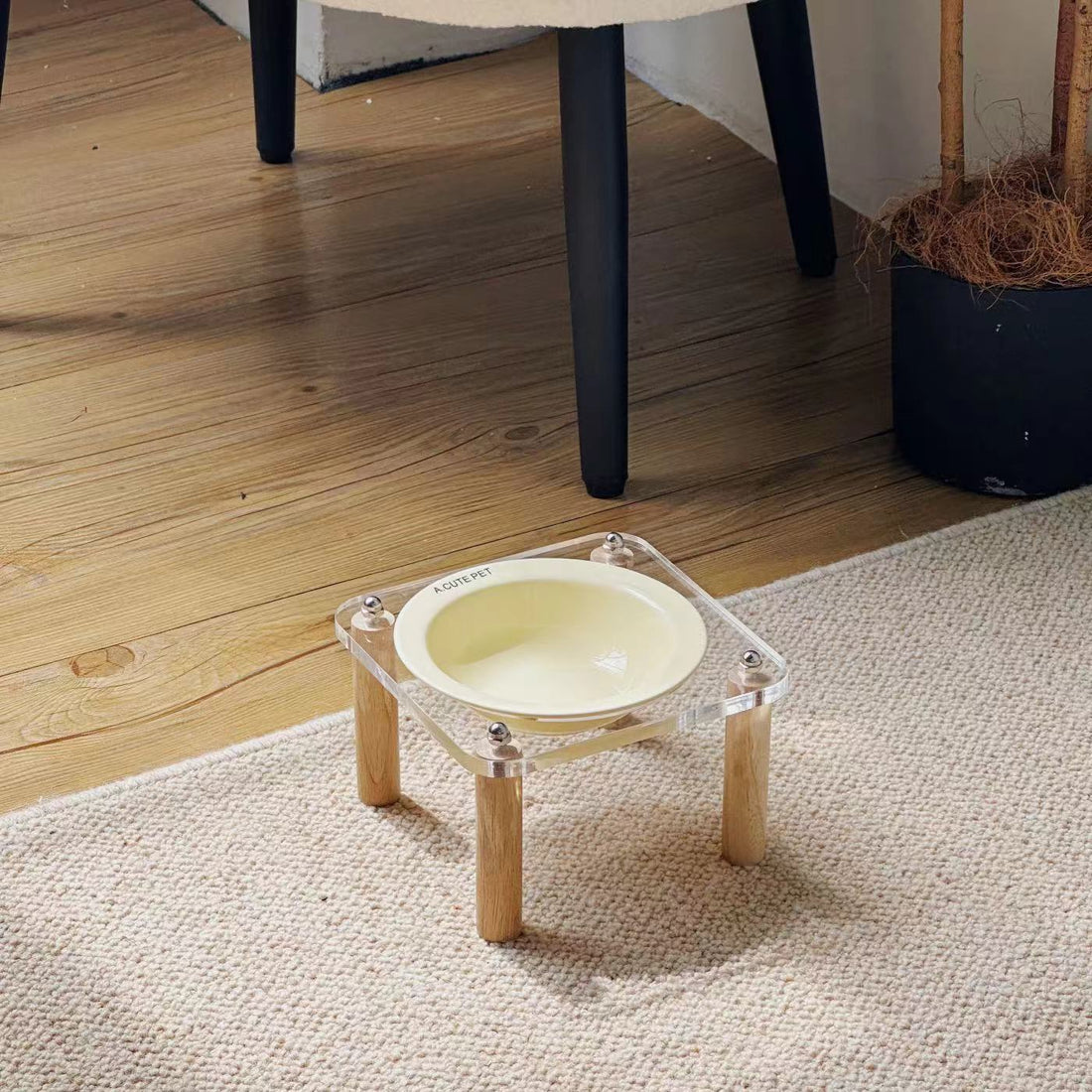 Cat Water Bowl and Basin Anti-tumble High