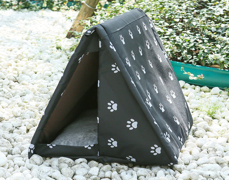 Winter Warmth Semi-closed Kitten Net Red Pet