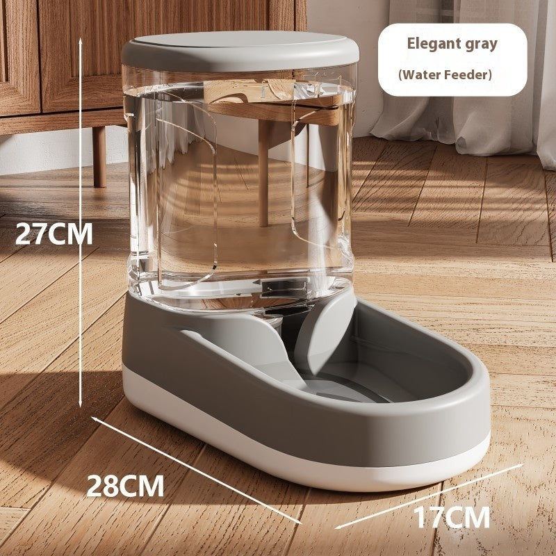 Cat Water Fountain and Automatic Feeder