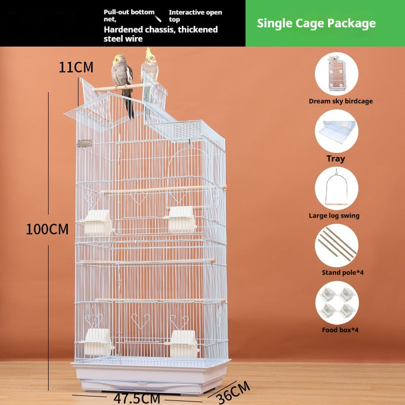 Super Large Luxury Parrot Cage