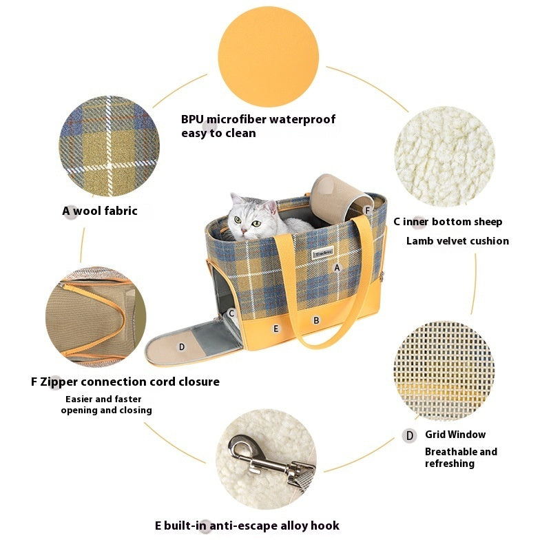 Portable Outing Pet Carrier