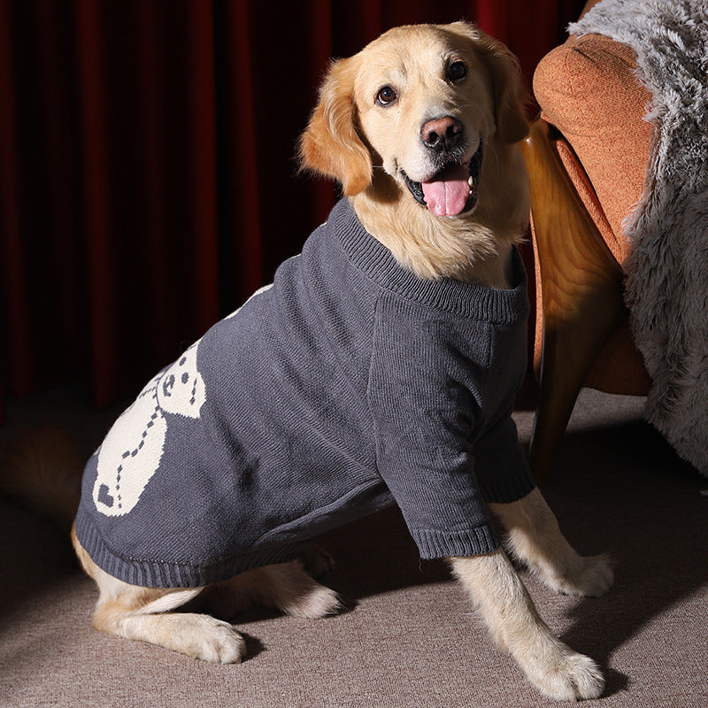 Winter Warm Large Dog Thick Sweater