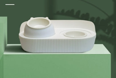 Pet Cat Bowl Ceramic Food Bowl Protect
