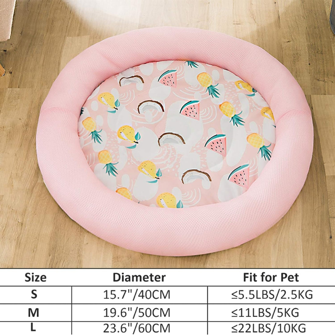 Cooling Dog Bed Soft Summer Ice Pet Pad