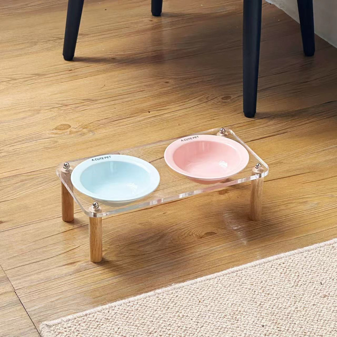 Cat Water Bowl and Basin Anti-tumble High