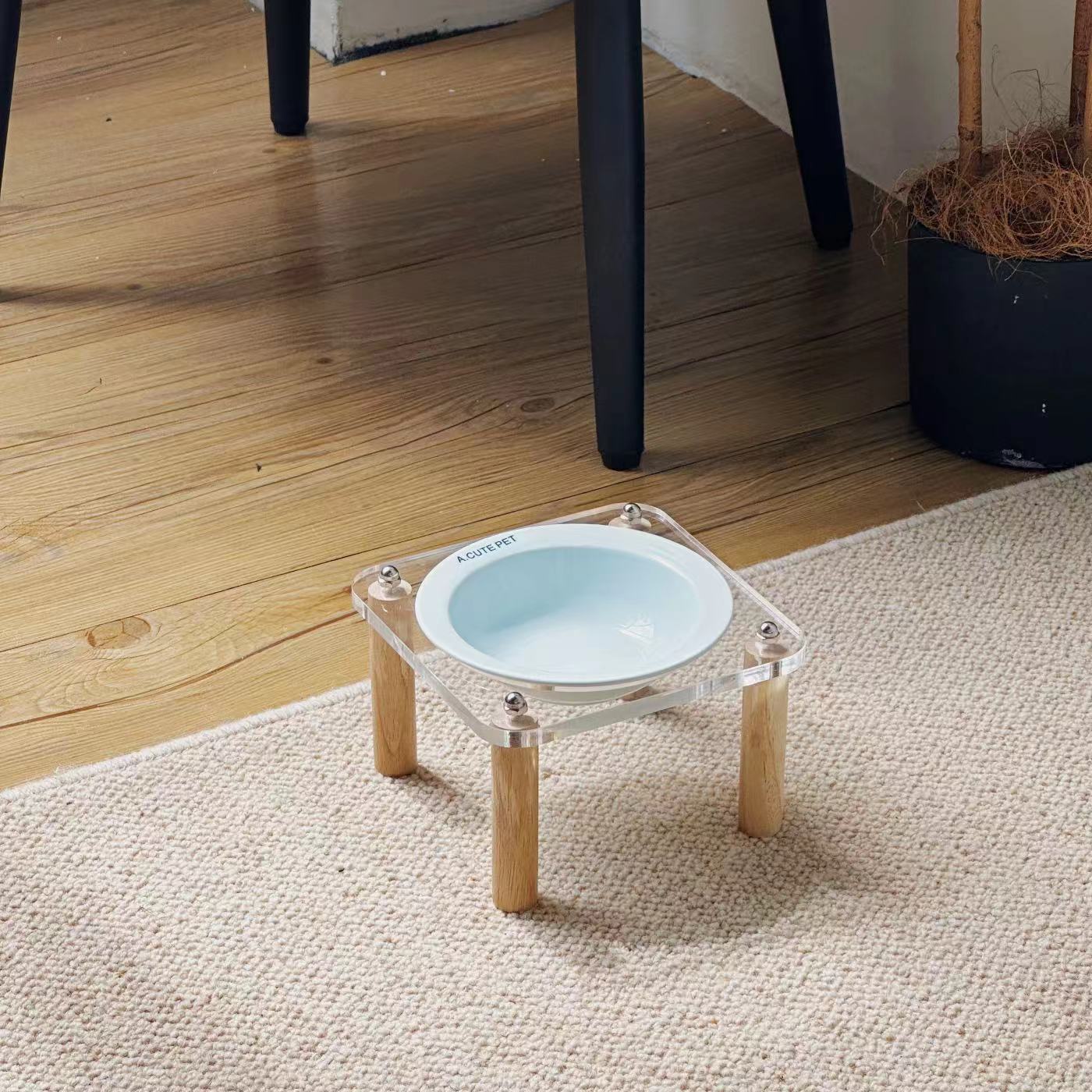 Cat Water Bowl and Basin Anti-tumble High