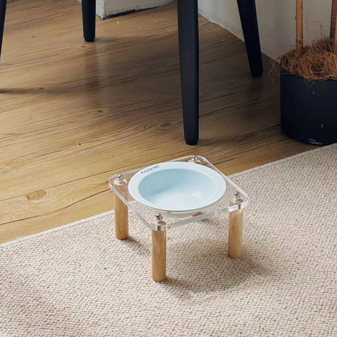 Cat Water Bowl and Basin Anti-tumble High