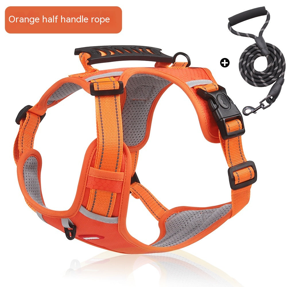 Pet Hand Holding Rope Vest-style