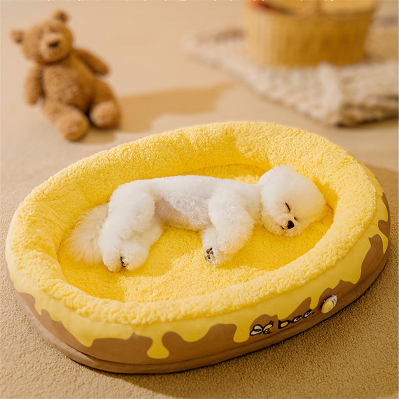 Wash Warm Dog Bed Small Medium-sized