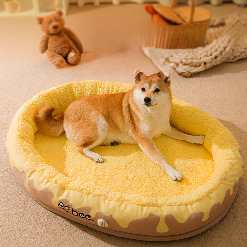 Wash Warm Dog Bed Small Medium-sized